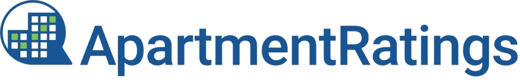 Logo - ApartmentRatings - Blue Knockout - 386 x 60