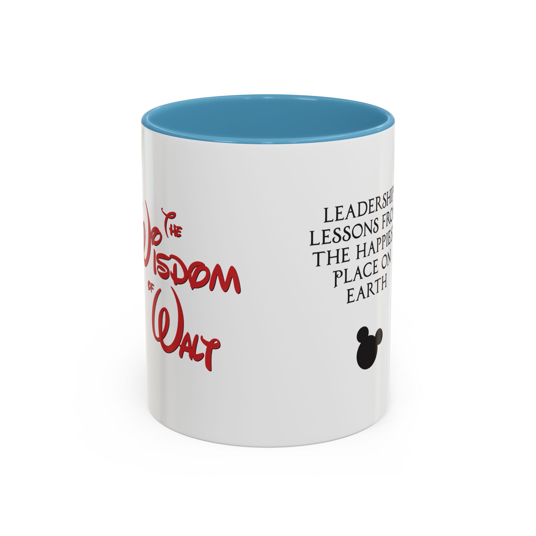 The Wisdom of Walt Two-Tone Coffee Mug