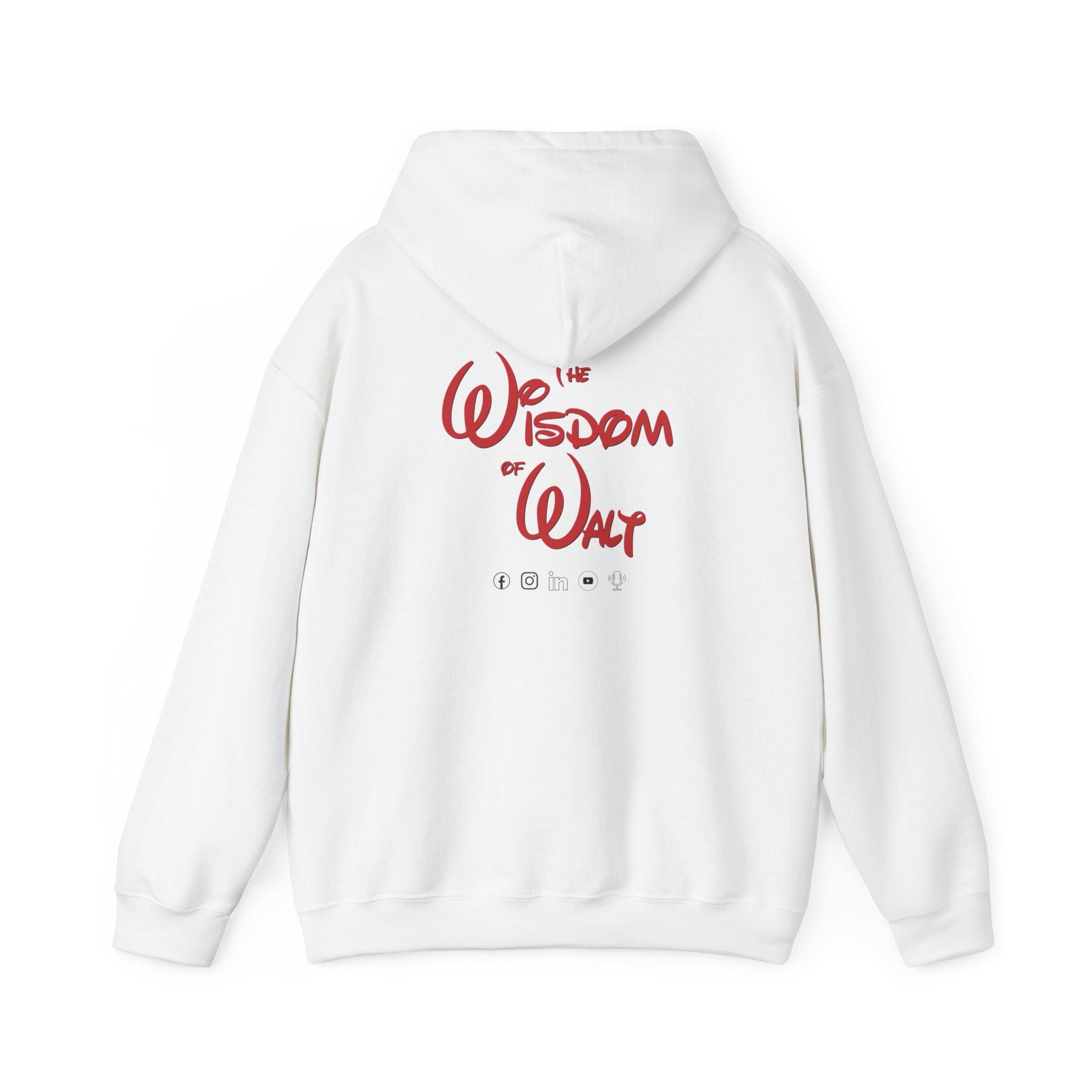 The Wisdom of Walt Heavy Blend Hoodie - Image 2