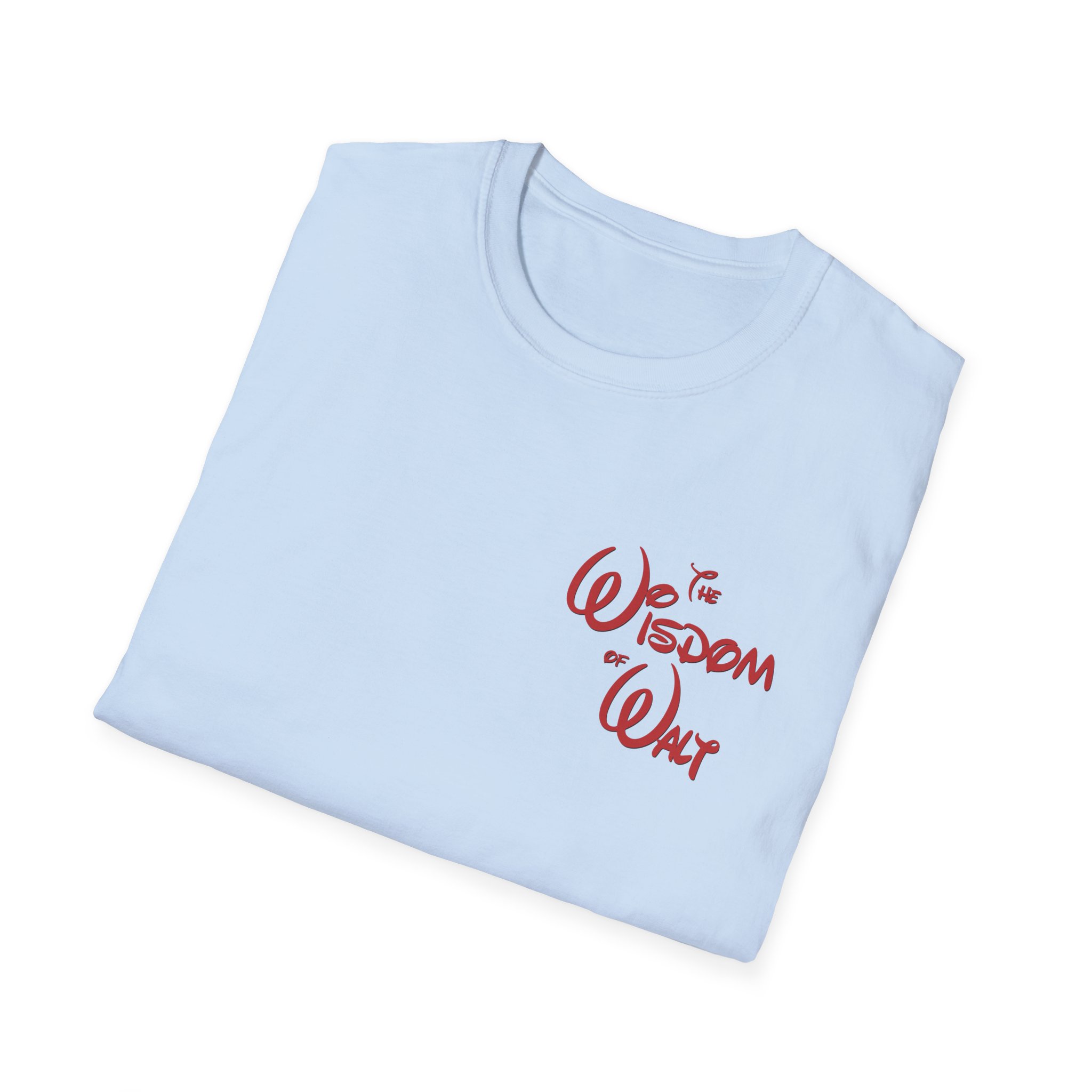 The Wisdom of Walt Softstyle T-Shirt - Image 4