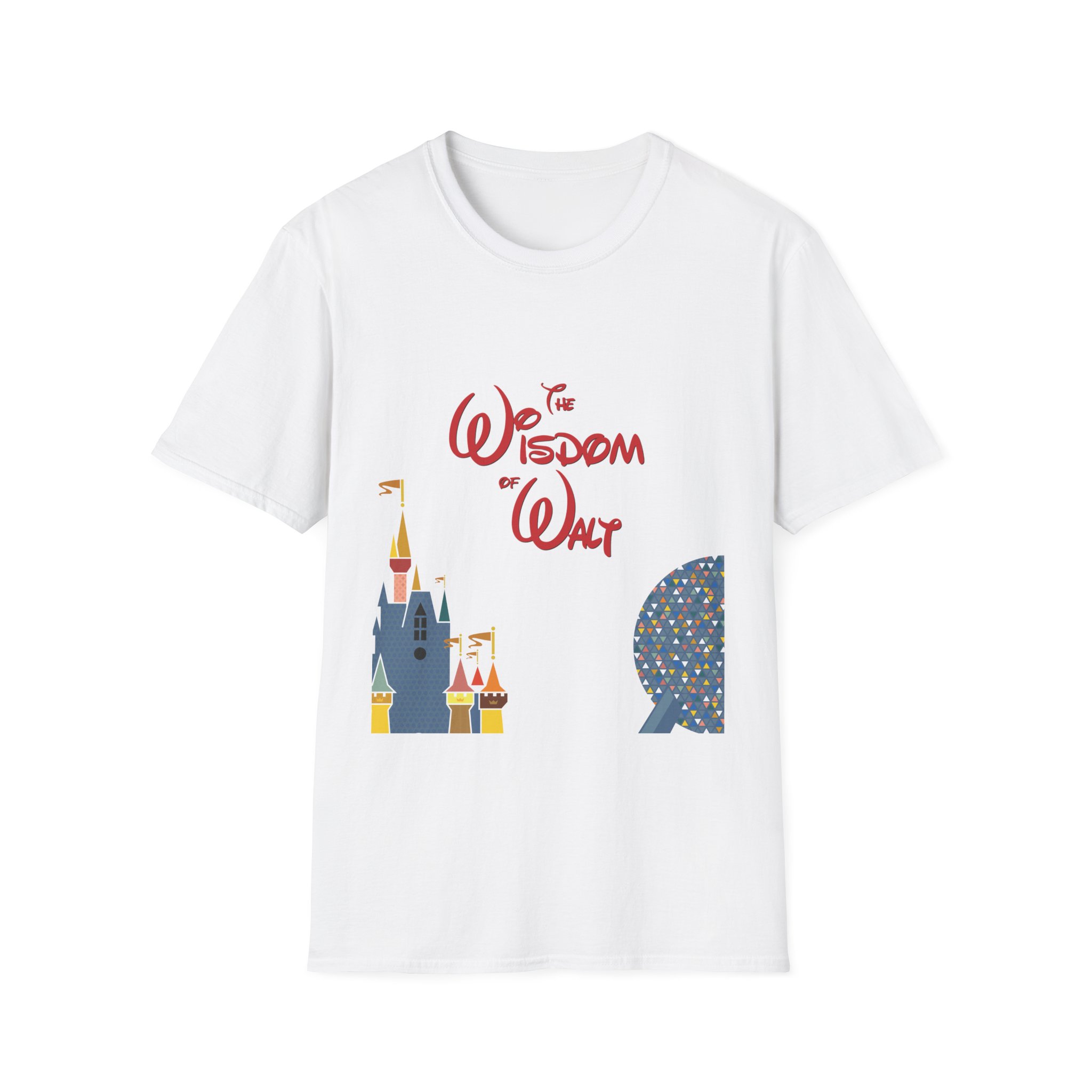 The Wisdom of Walt Softstyle T-Shirt - Image 3